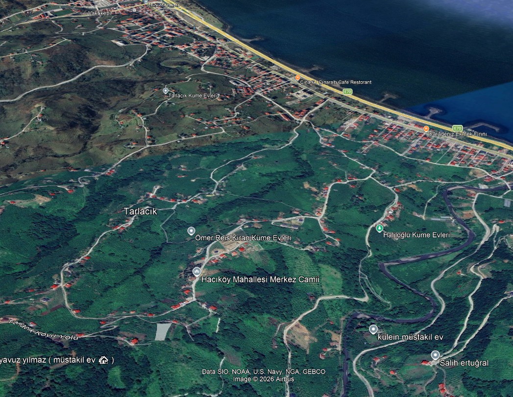 MABEL'DEN VAKFIKEBİR HACIKÖY YOLA SINIR 1.700 M2 SATILIK ARSA